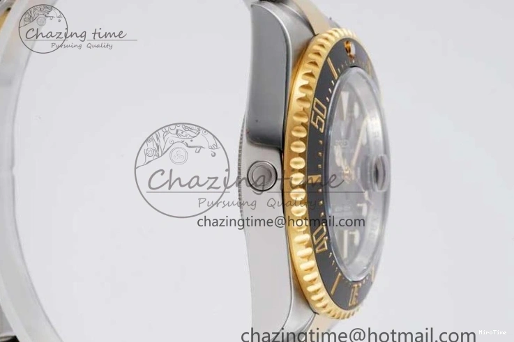 MiroTime 0202 Lightweight Sea-Dweller 126603 APF Best Edition Black Dial on SS YG Bracelet VR 2035